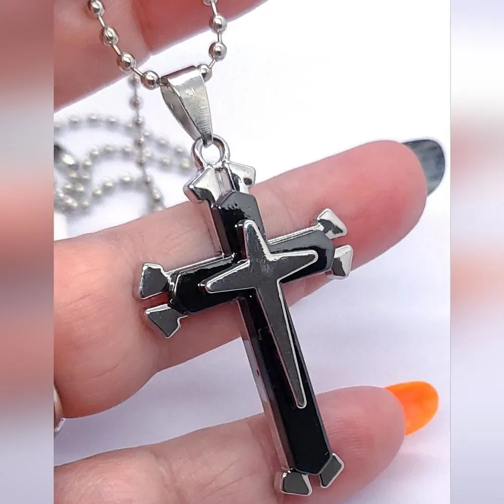 Boutique black silver